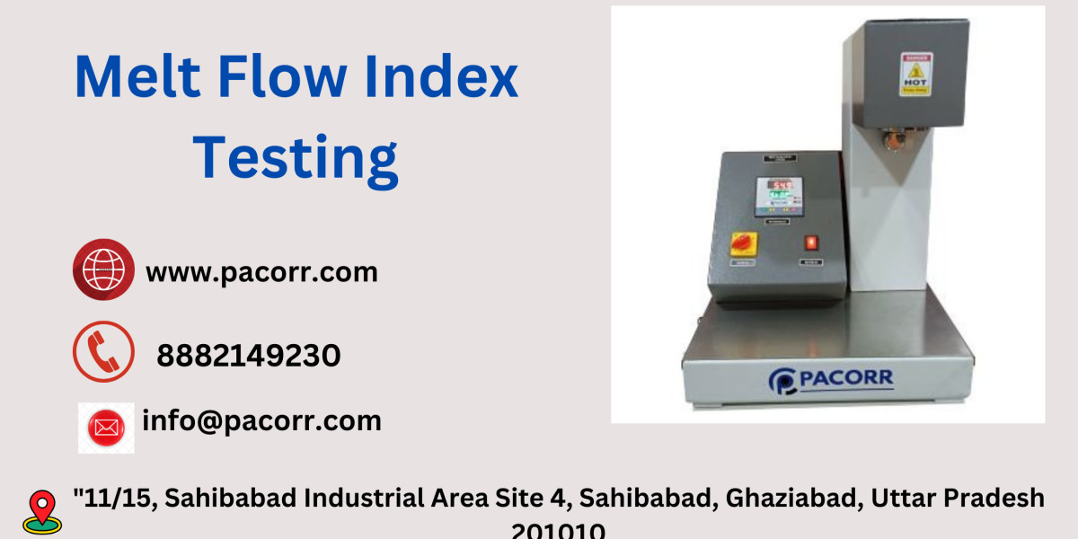 How Melt Flow Index Testing Facilitates Regulatory Adherence